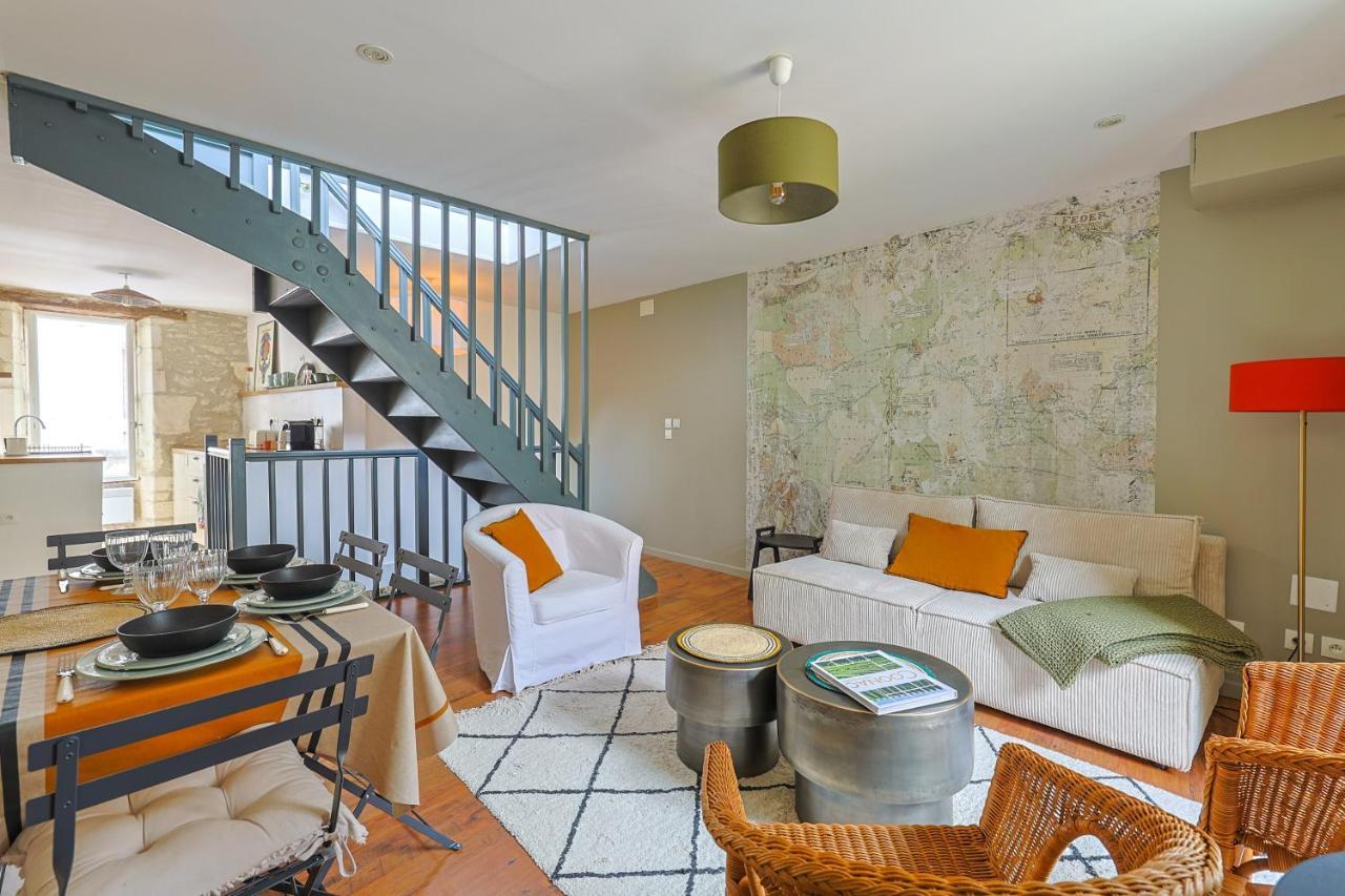 Tour Du Palais #Terrasse #Vue Appartement Cognac Buitenkant foto